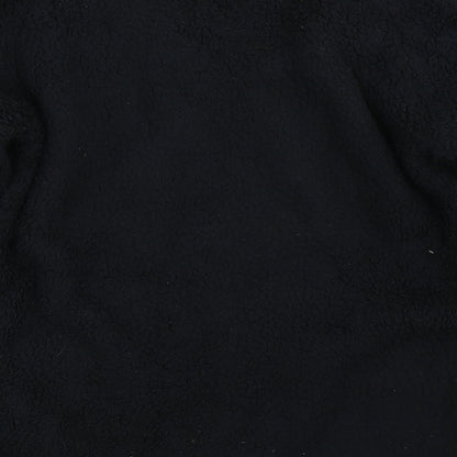 Brand and care label for TOG24 boys’ black jacket, size 11-12, years
