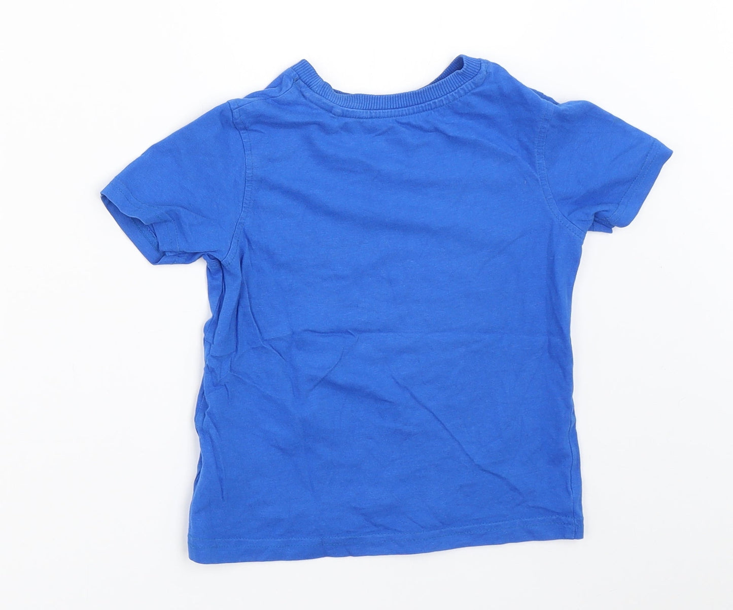 George Boys Blue   Basic T-Shirt Size 2-3 Years