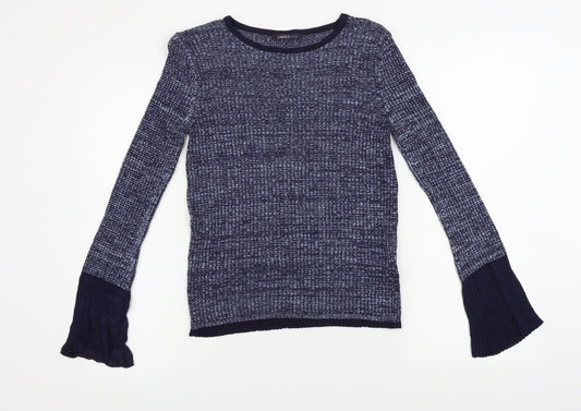 Marks and Spencer  Womens Blue   Pullover Jumper Size 8