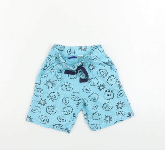 Lupilu  Girls Blue   Sweat Shorts Size 6-7 Years