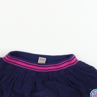 Preloved TU Girls Blue   A-Line Skirt Size 2 Years - Detail