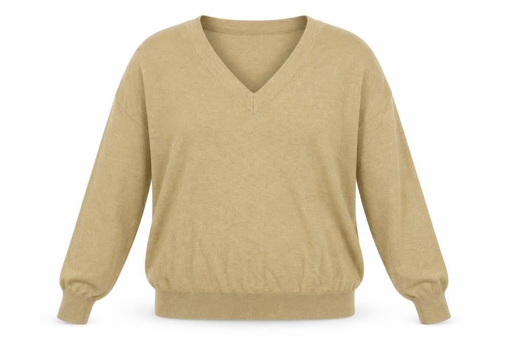 Marks & Spencer  Womens Beige   Pullover Jumper Size 12