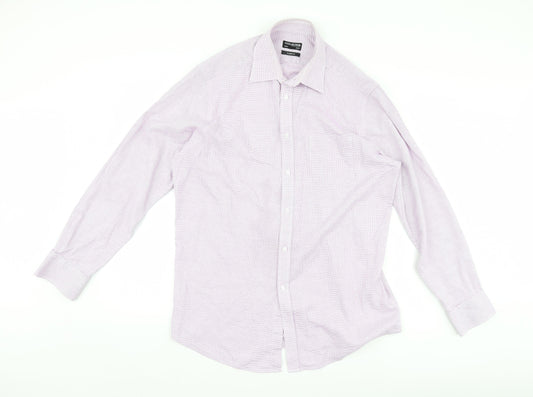 Debenhams Mens Purple    Button-Up Size 44