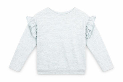 Front view of H&M girls’ blue basic casual, size 9-10, years