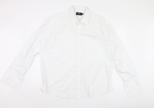 Marks and Spencer Mens Silver    Button-Up Size 46