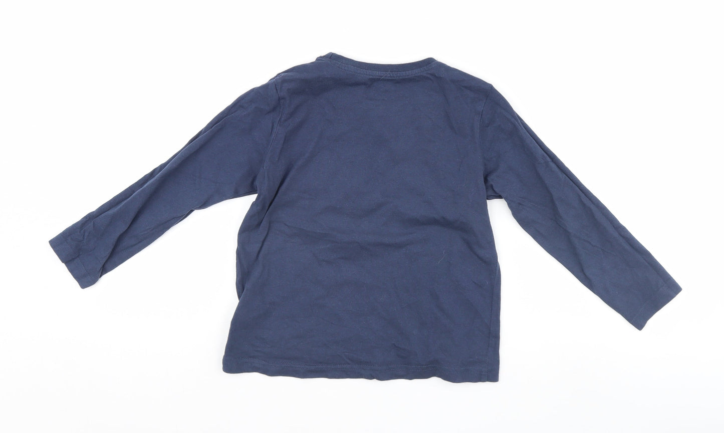 Primark Boys Blue   Basic Polo Size 5-6 Years