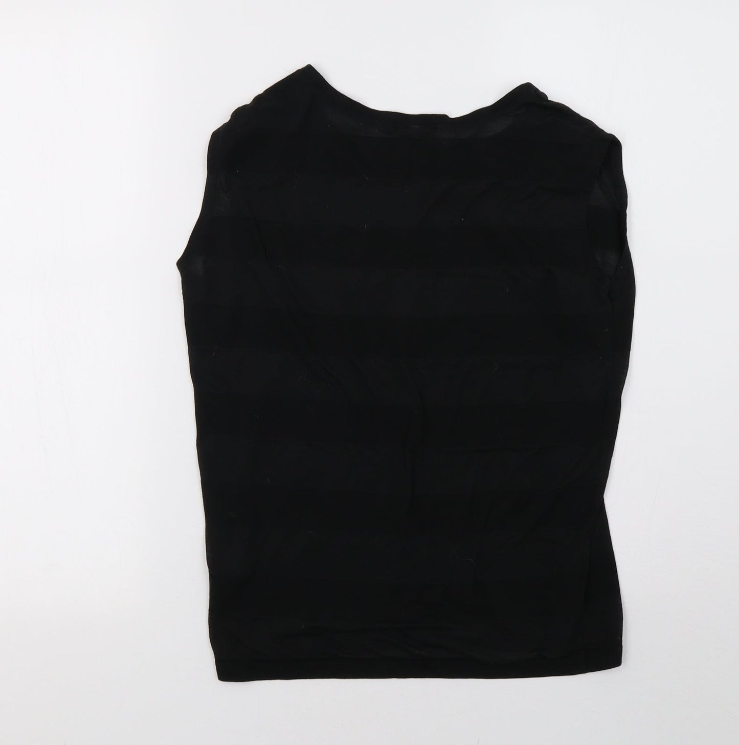 aj fashon Womens Black   Basic T-Shirt Size 8