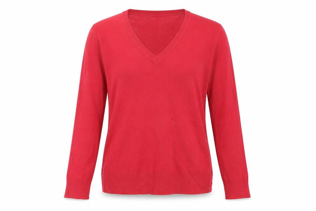 Primark Womens Pink  Knit Pullover Sweatshirt Size 16