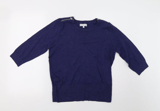 Red Herring Womens Blue   Pullover Sweatshirt Size 16