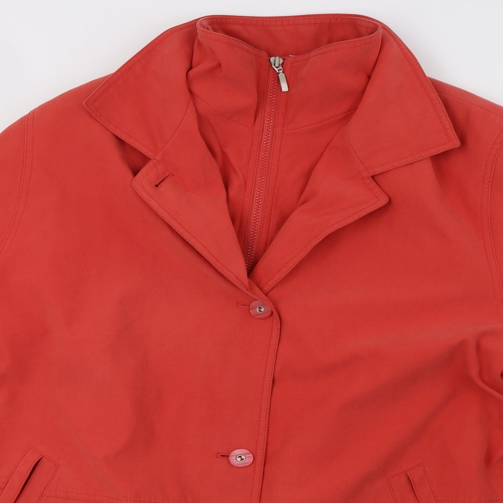 trendline Womens Red   Jacket Coat Size 12