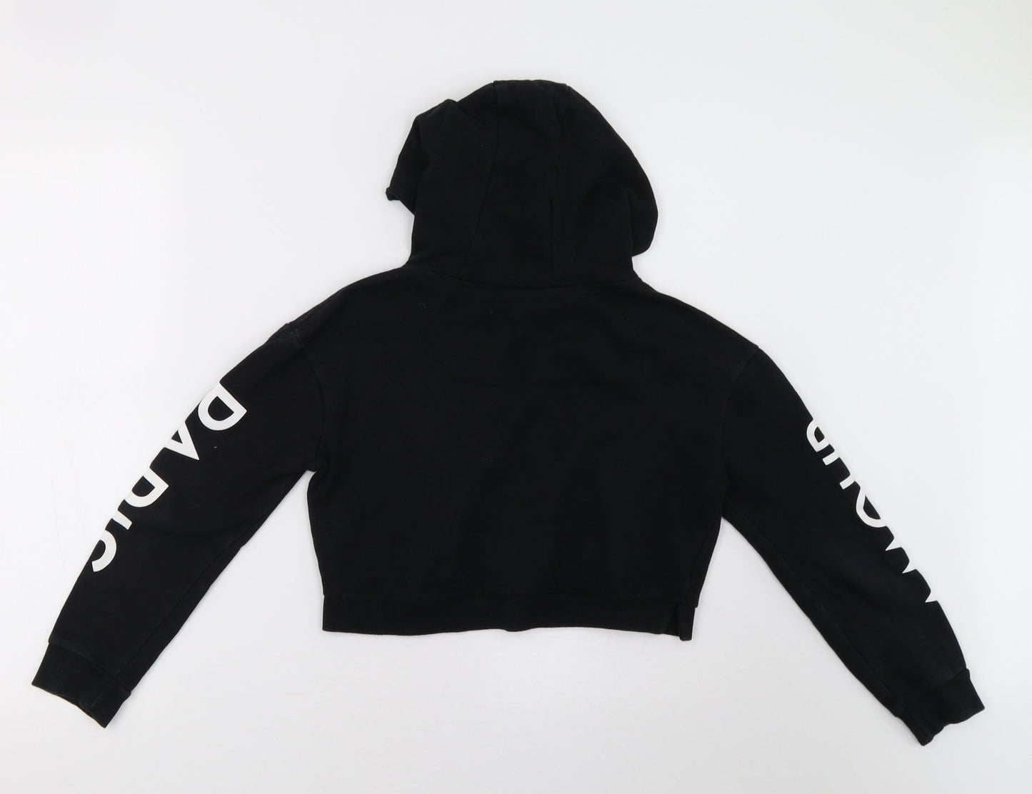 Miss Evie Girls Black   Pullover Hoodie Size 10 Years