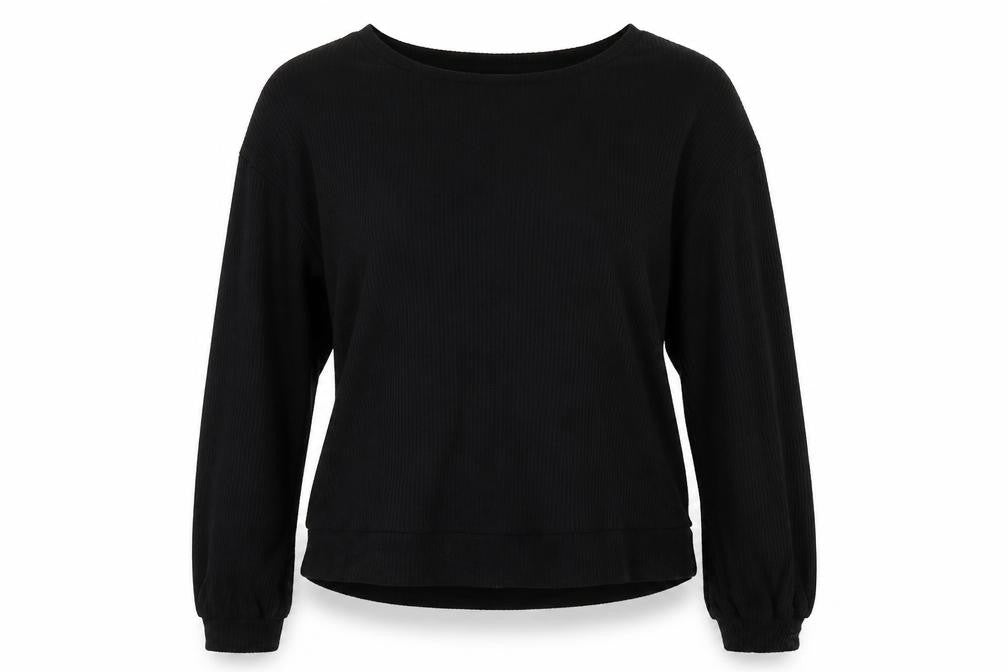 New Look Womens Black   Pullover Sweatshirt Size M