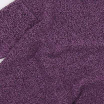 EWM Womens Purple  Knit Pullover Sweatshirt Size M
