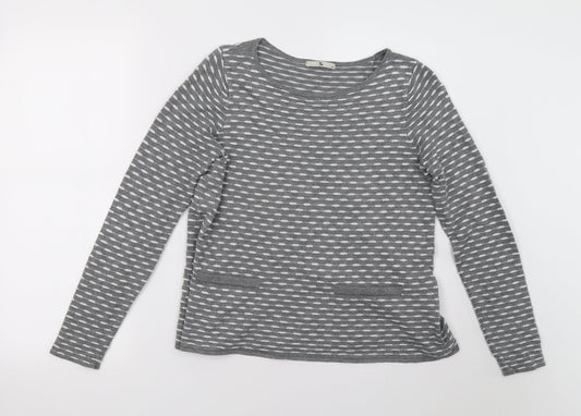 Sainsburys Womens Grey   Pullover Sweatshirt Size 10