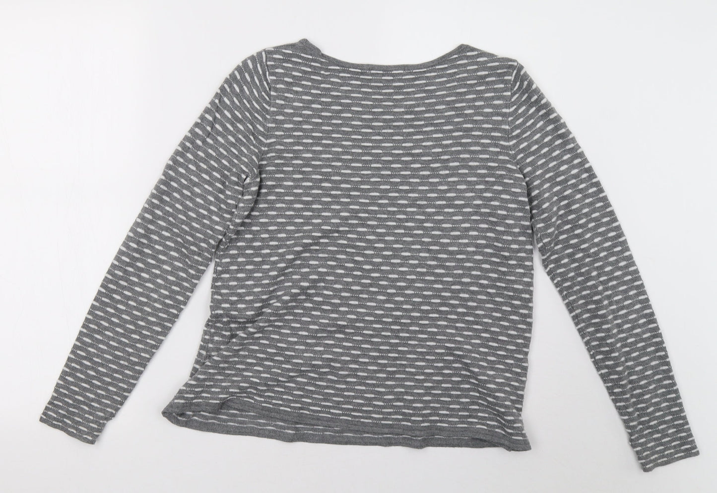 Sainsburys Womens Grey   Pullover Sweatshirt Size 10