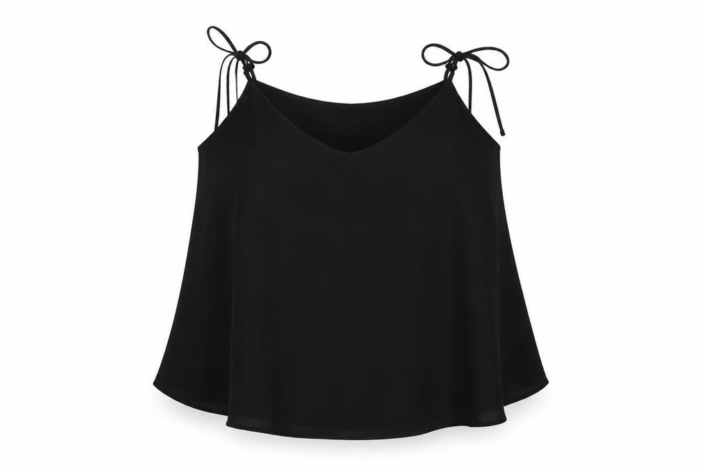 Topshop Womens Black   Basic Tank Size 6
