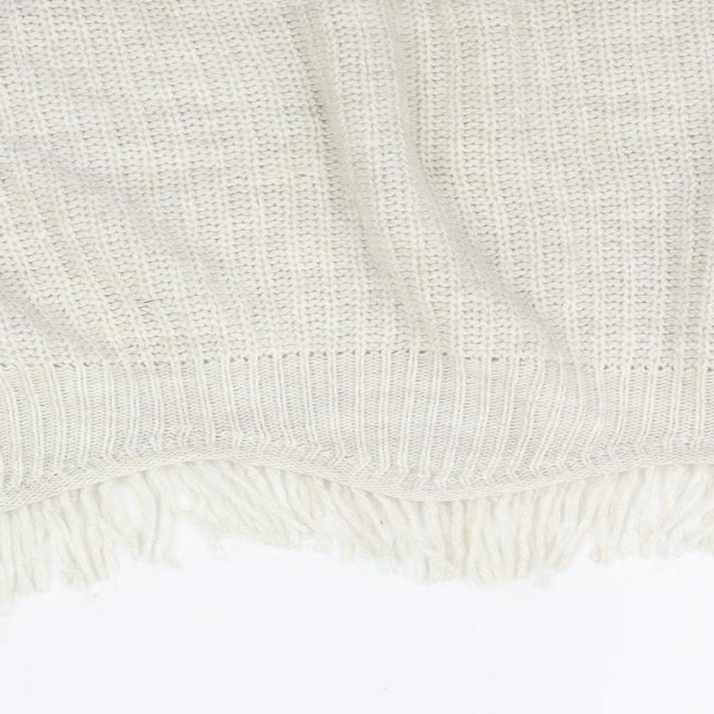 Quiz Womens White   Pullover Jumper Size M