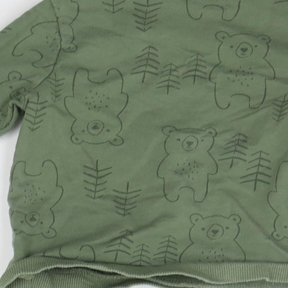 George Baby Green   Pullover Jumper Size 6-9 Months