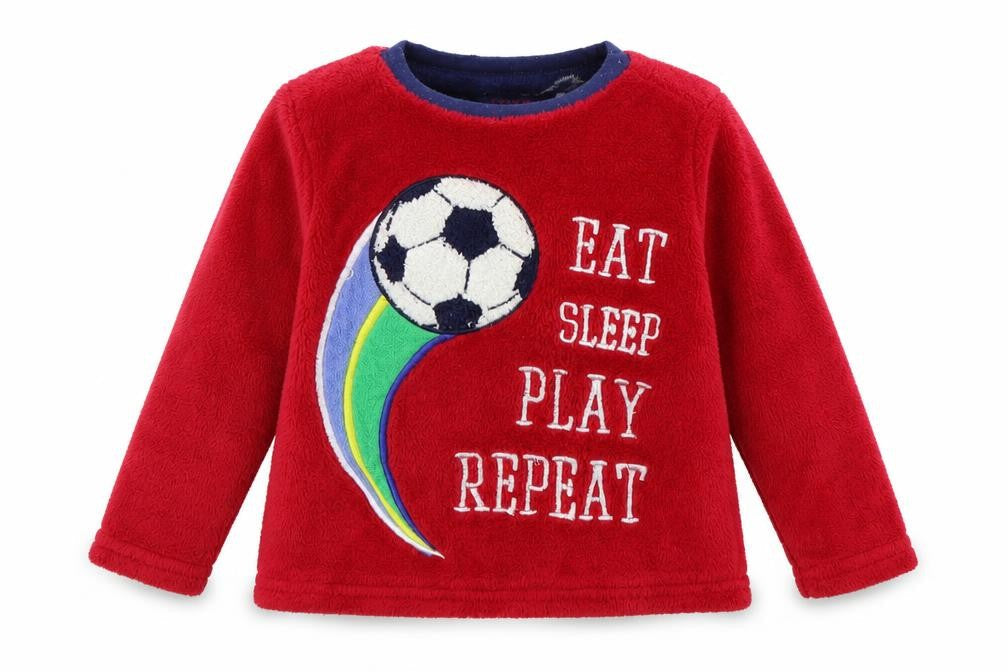 Primark Girls Red Solid  Top Pyjama Top Size 2-3 Years