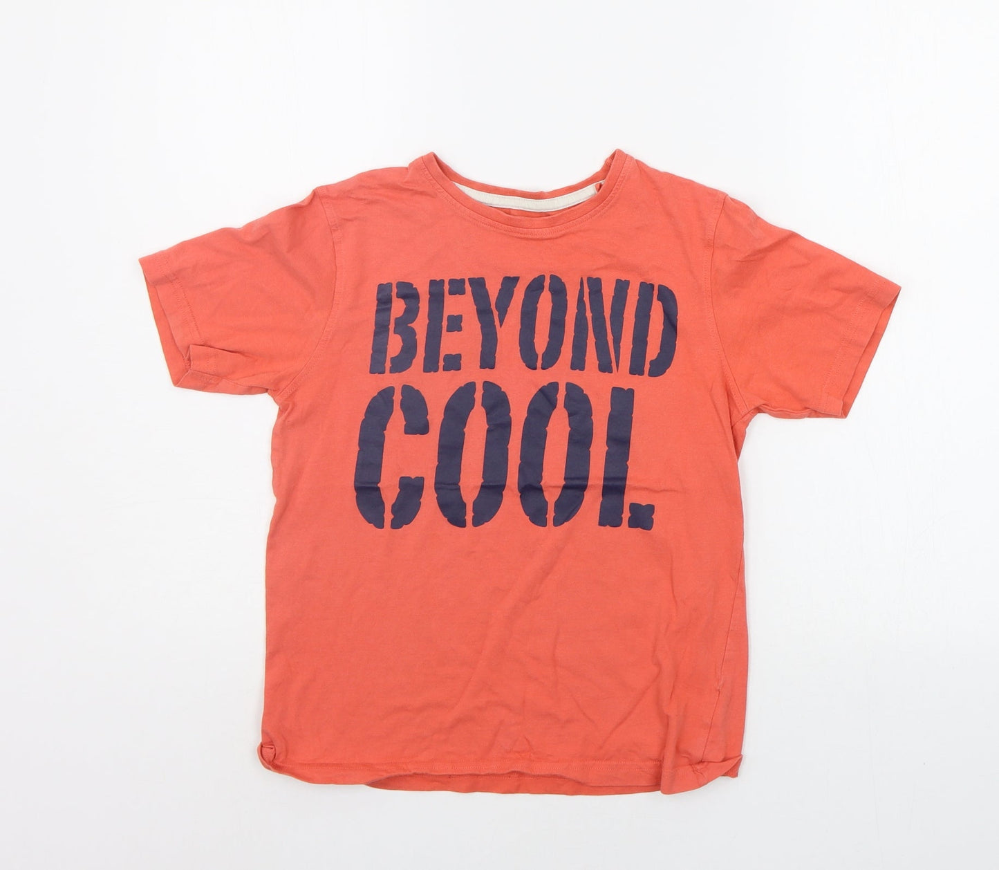 Primark Girls Orange   Basic T-Shirt Size 9-10 Years