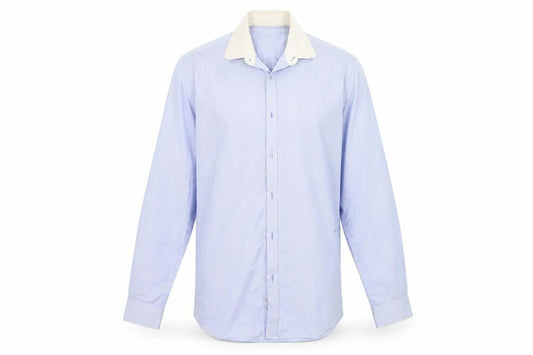 Taylor & Wright Mens Blue Striped   Button-Up Size 16