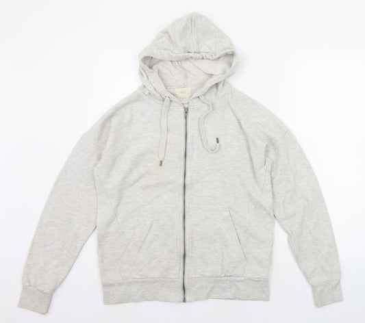 NEXT Womens White   Full Zip Jumper Size 12