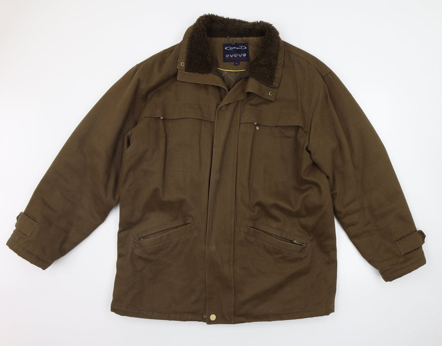 weatherguard Womens Brown   Jacket Coat Size L