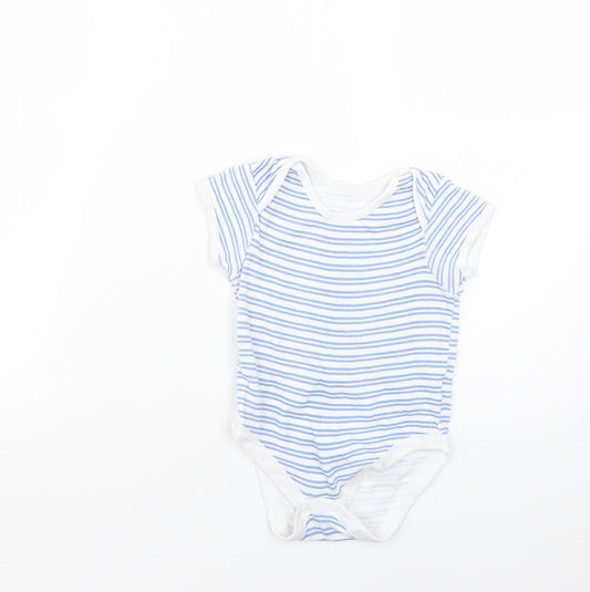 Primark Baby Multicoloured Striped  Babygrow One-Piece Size 12-18 Months