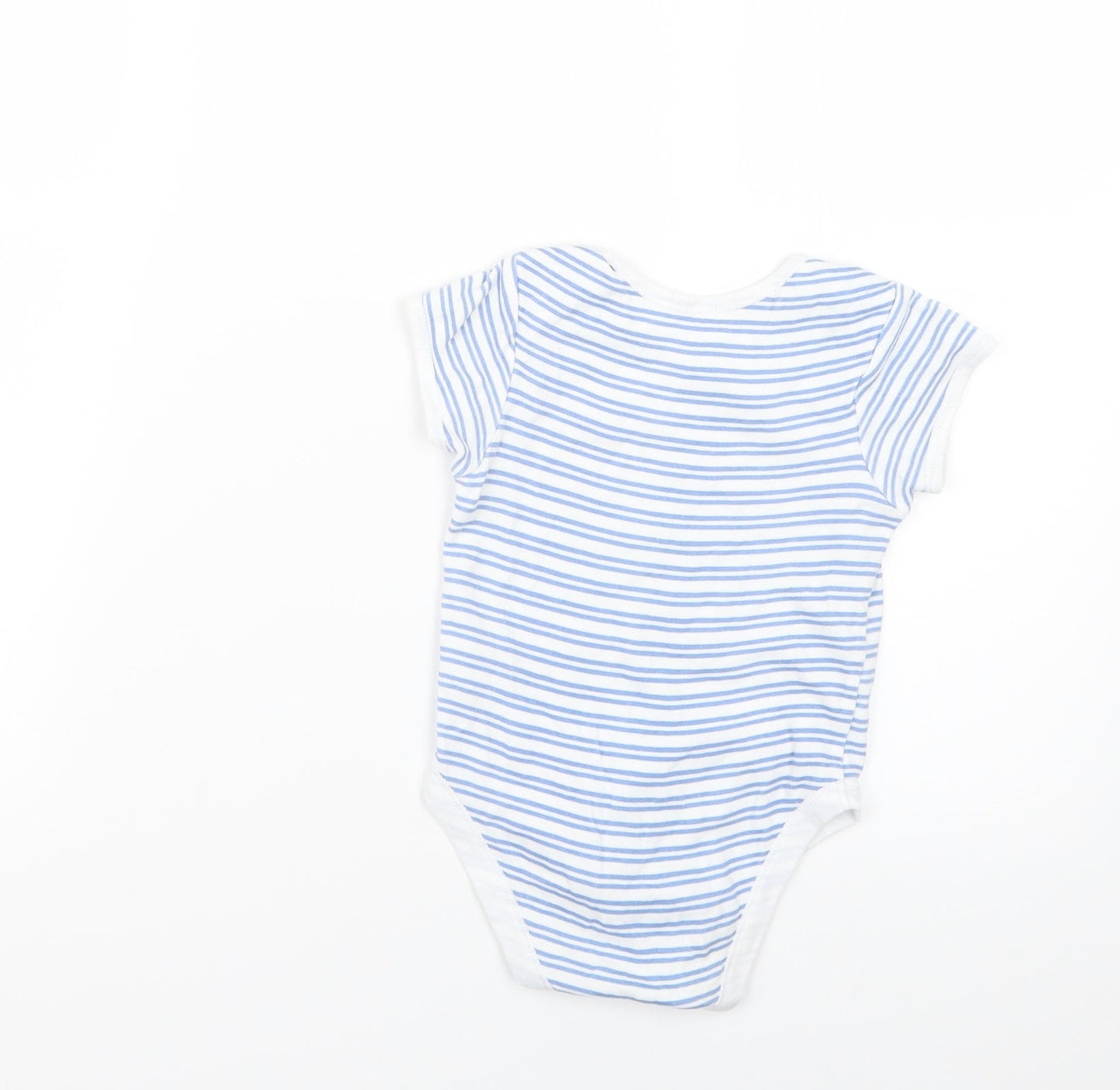 Primark Baby Multicoloured Striped  Babygrow One-Piece Size 12-18 Months
