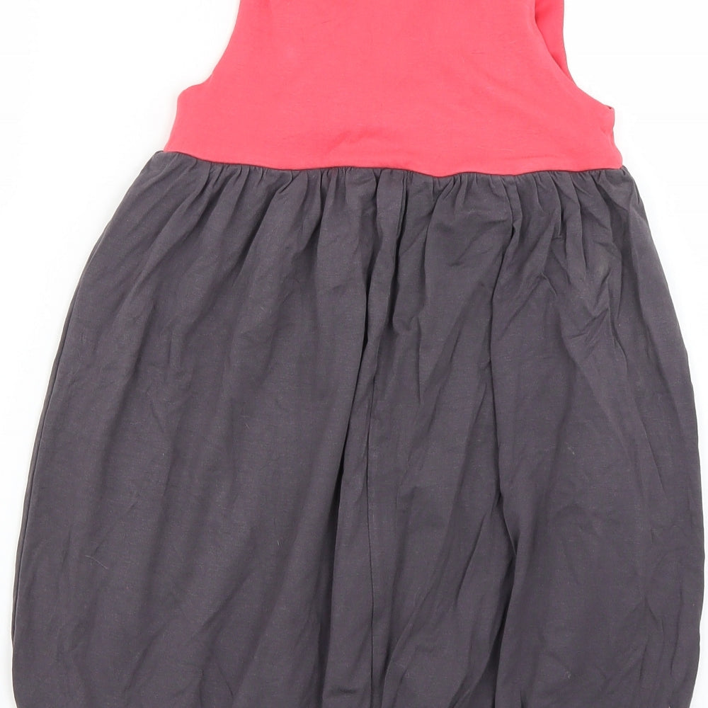 NEXT Girls Multicoloured Colourblock  Fit & Flare  Size 7 Years