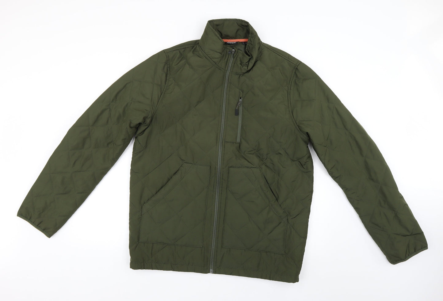 crivet Mens Green   Overcoat Coat Size 42