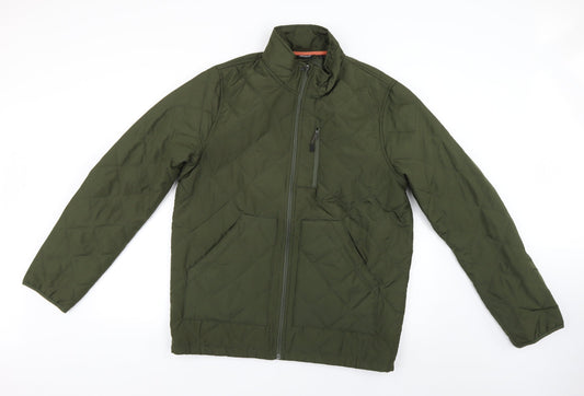 crivet Mens Green   Overcoat Coat Size 42