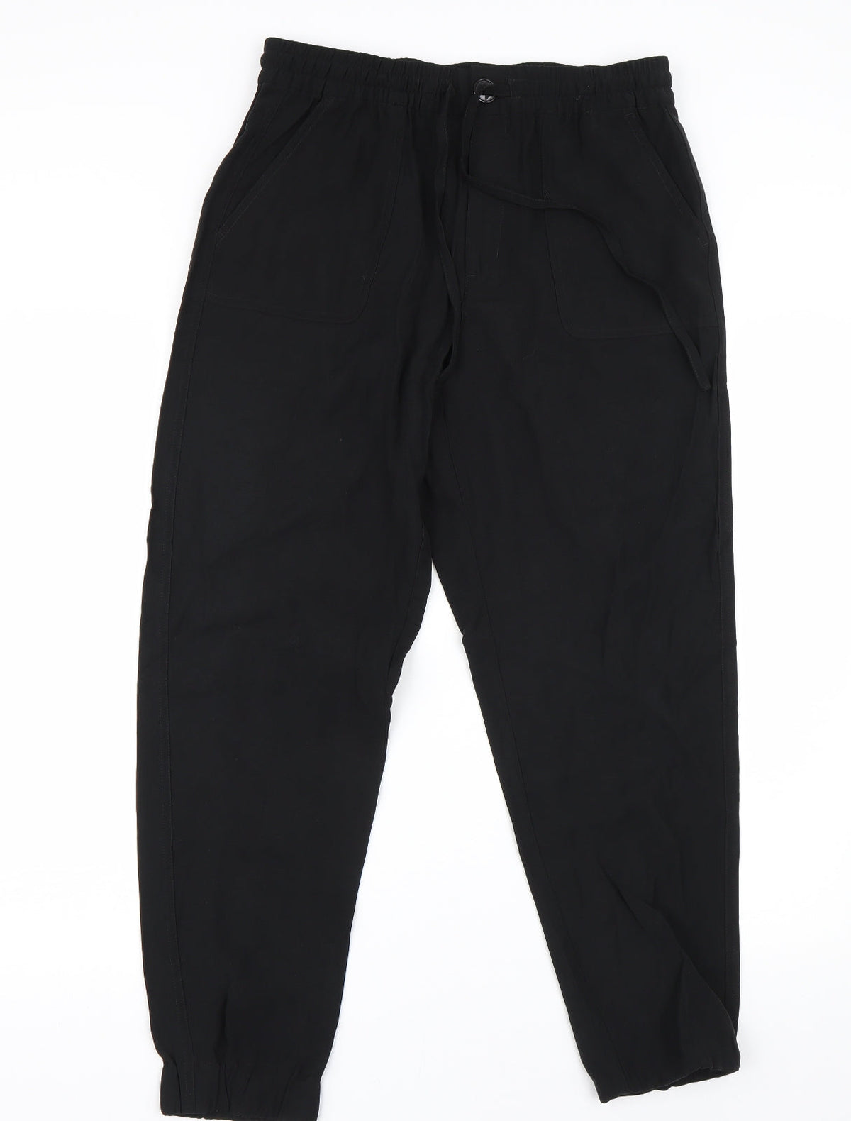The B. C. Clothing Womens Black   Sweatpants Trousers Size 12 L27 in