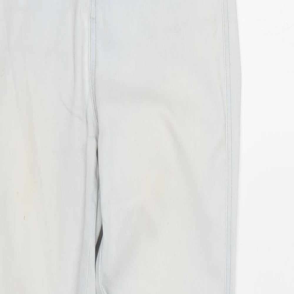 New Look Girls Blue  Damask Skinny Jeans Size 14 Years