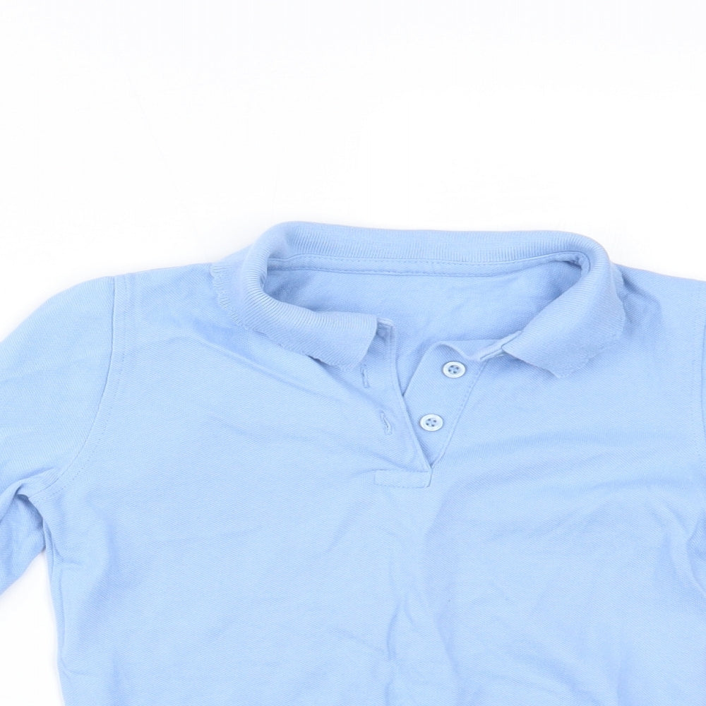George Girls Blue   Basic Polo