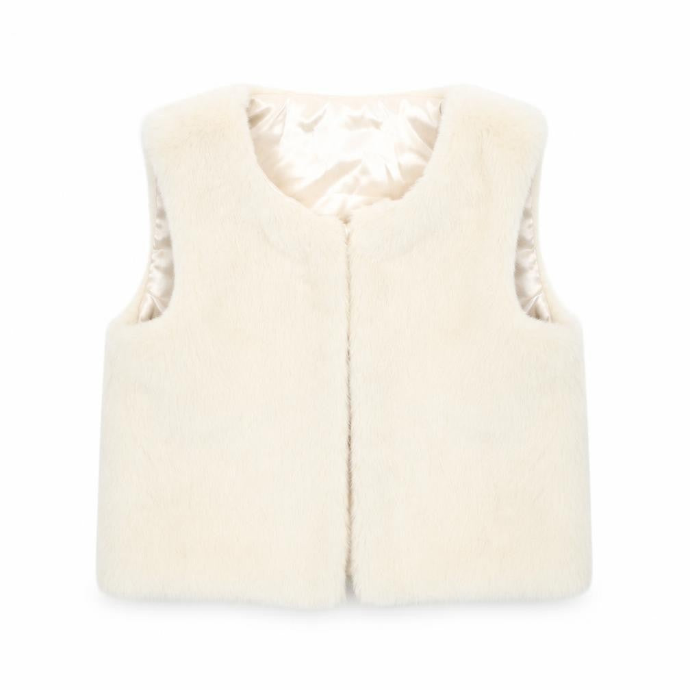Primark Girls Beige   Gilet Coat Size 24 Months