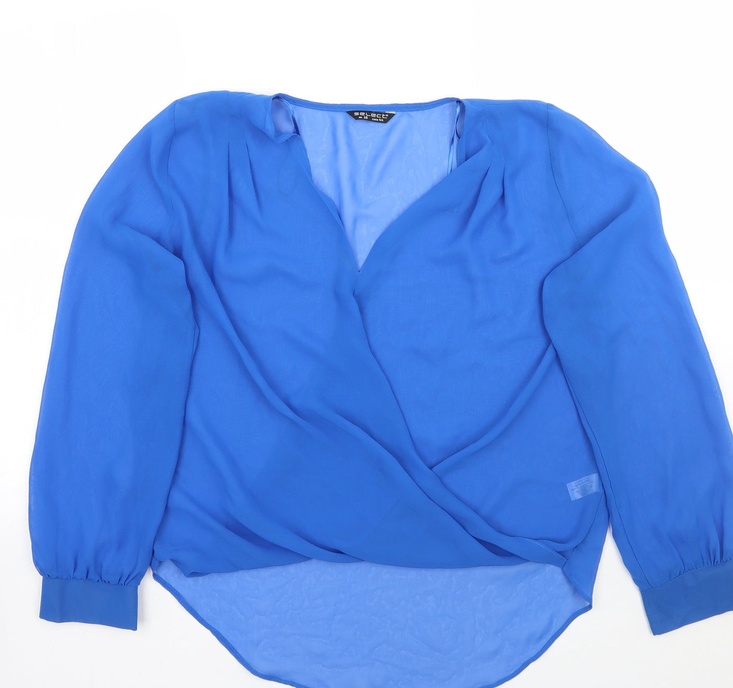 Select Womens Blue   Basic T-Shirt Size 16