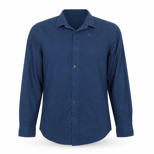 New Look Mens Blue    Button-Up Size M