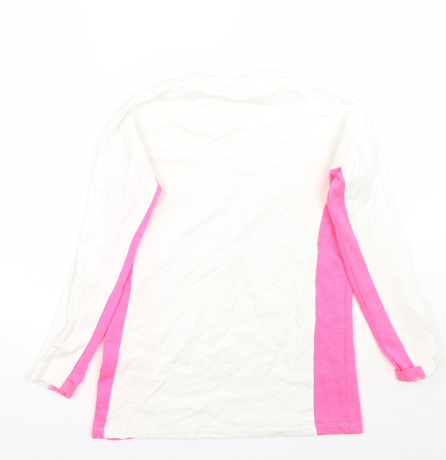 F&F Girls White   Pullover Jumper Size 11-12 Years