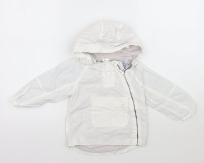 Additional front view of H&M girls’ white jacket, size 2, years