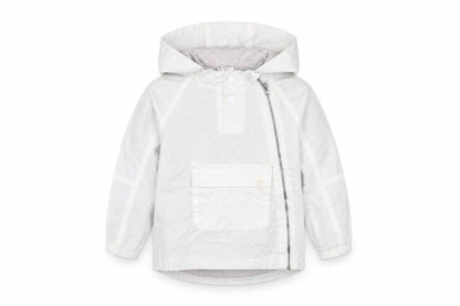 Front view of H&M girls’ white jacket, size 2, years