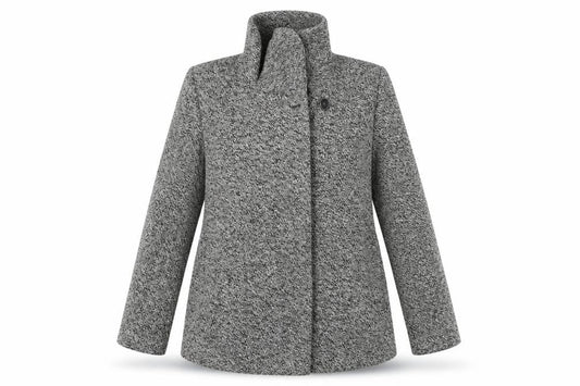 BHS Womens Grey   Overcoat Coat Size 14