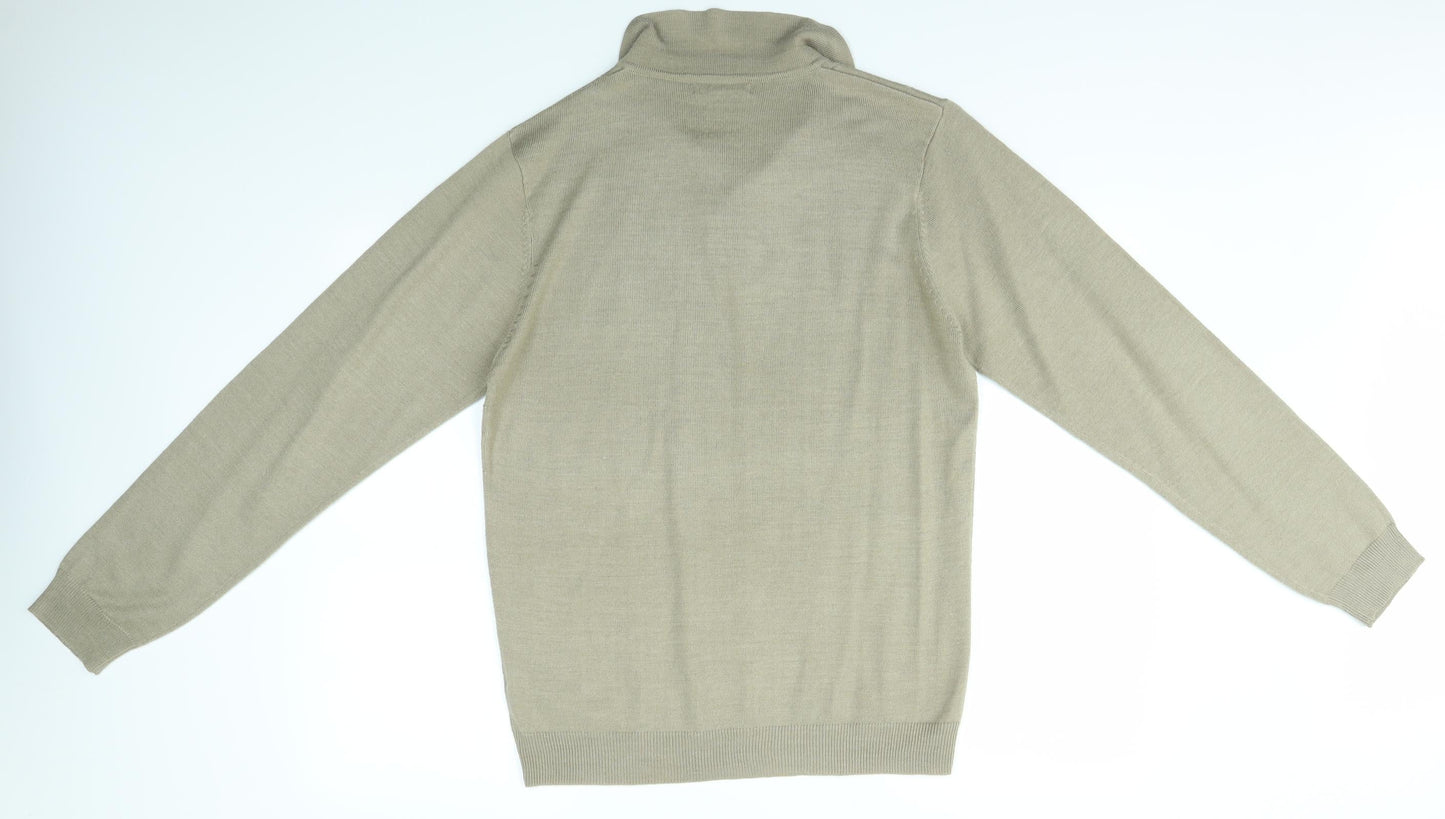 BHS Mens Brown   Pullover Jumper Size S