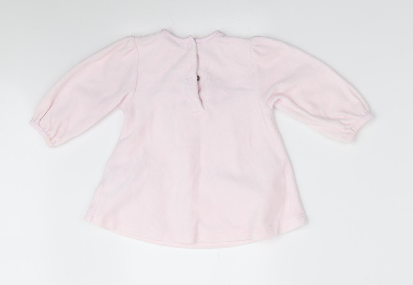 Zip Zap Girls Pink Floral  A-Line  Size 6-9 Months