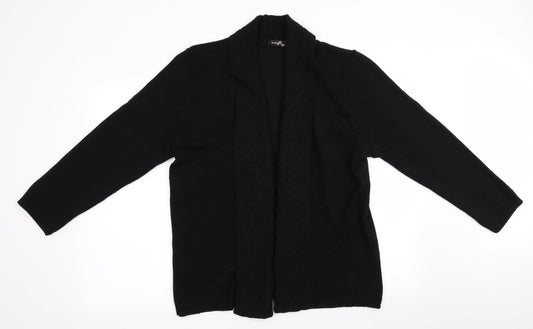 Insight Womens Black   Cardigan Jumper Size L