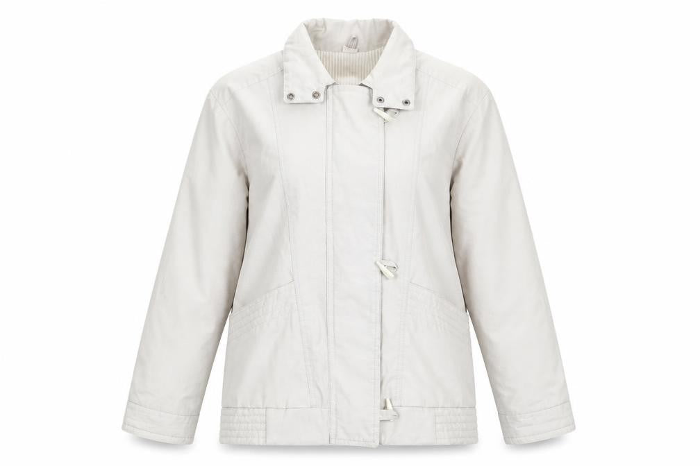 Buccini Womens Beige   Parka Coat Size 14