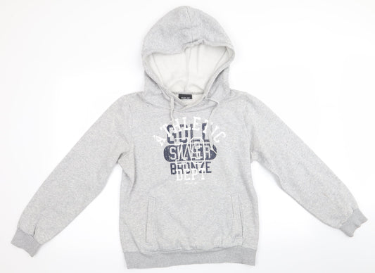 RDK Womens Grey   Pullover Hoodie Size 12  - Athletic Department