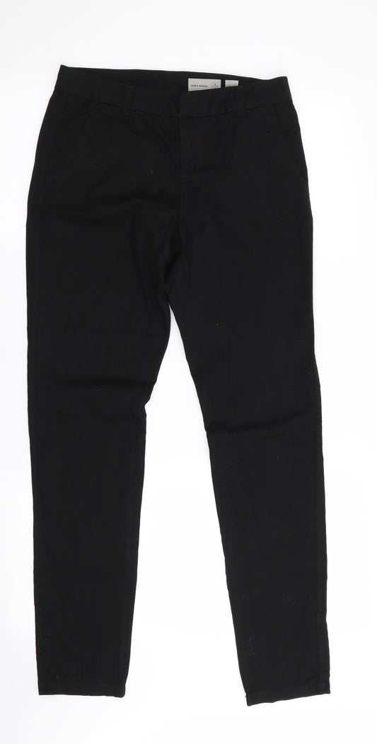 VERO MODA Womens Black   Trousers  Size 4 L30 in