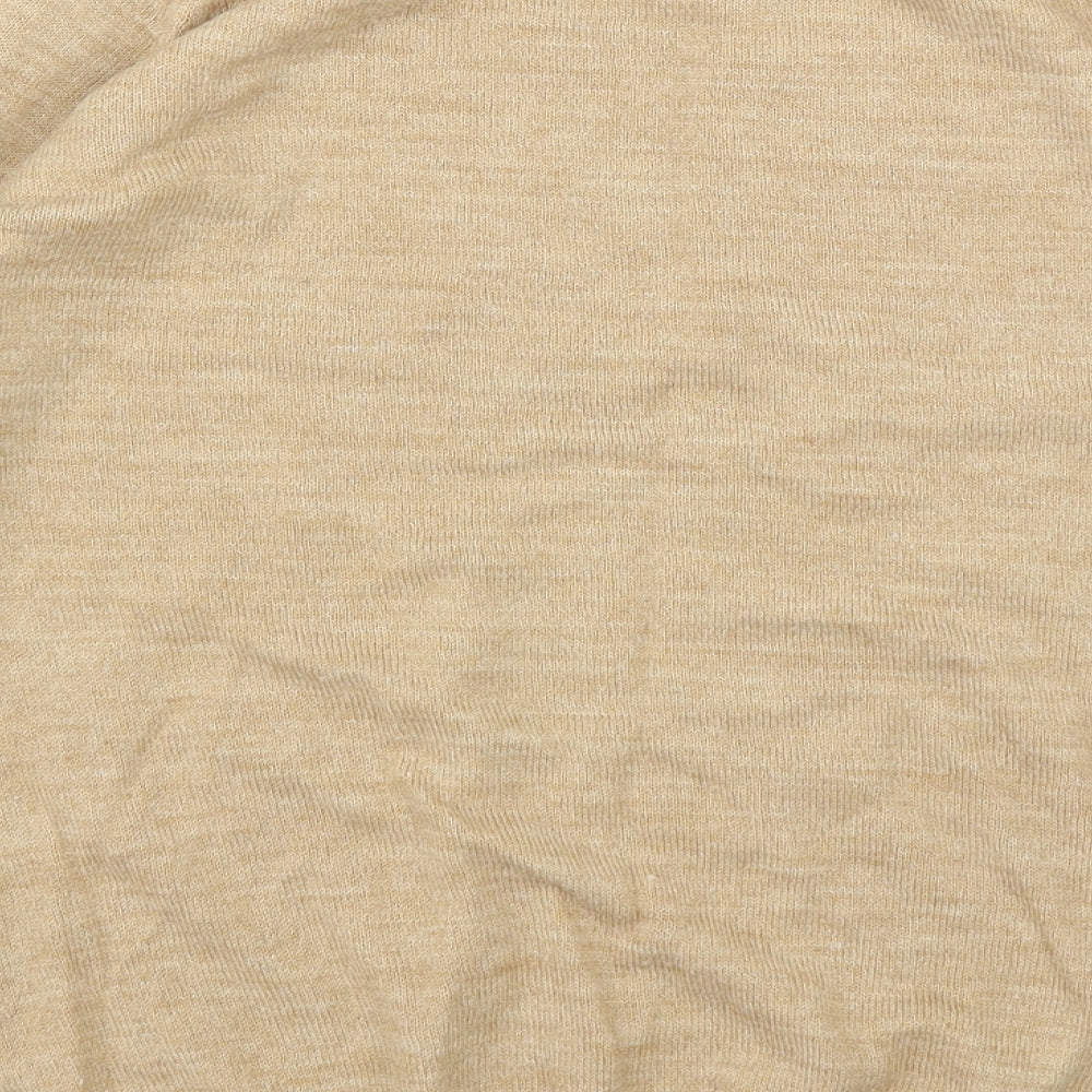 Dorothy Perkins Womens Beige   Pullover Jumper Size 16