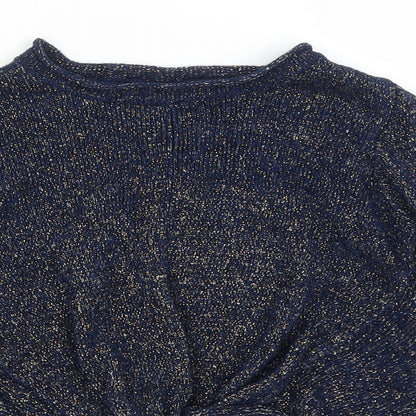 Next Girls Blue   Pullover Jumper Size 5 Years